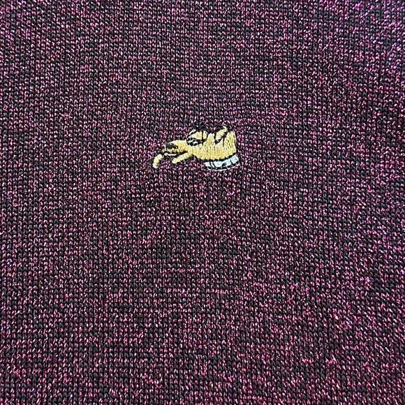 NWOT Bella Freud Queen Midas Zip-Up Metallic Purple Jacket XS - Picture 6 of 7